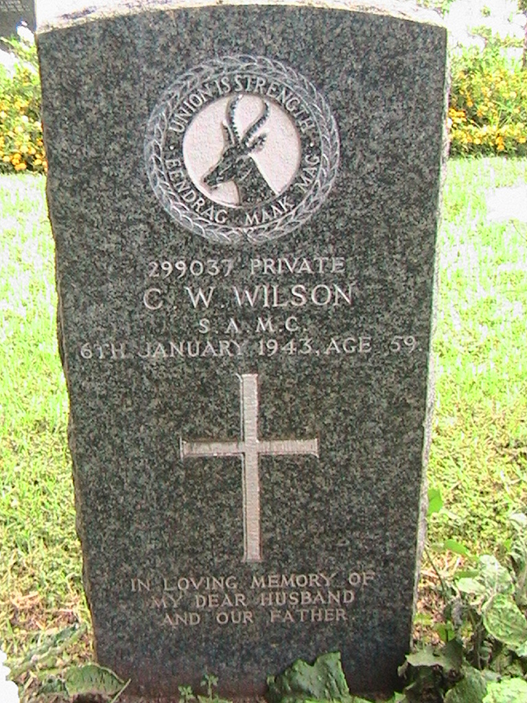 Photo from /search/photos/South Africa/Gauteng/THABA TSHWANE (NEW) MILITARY CEMETERY/wilson_cw.JPG